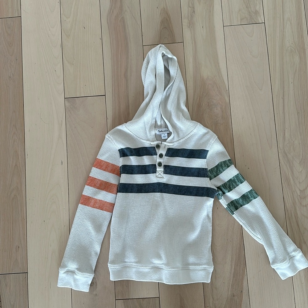 Splendid striped thermal sweater